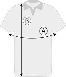 12 - Мъжка бяла тениска с яка на тропически отнаменти