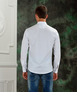 Мъжка риза бяла Т052