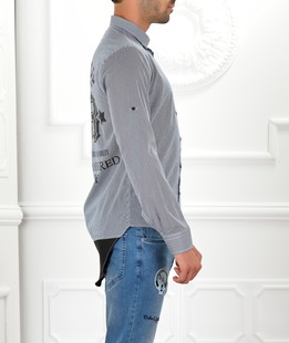 Мъжка раирана риза Vintage 83 Original