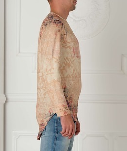 Мъжка бежова блуза Stay Vintage