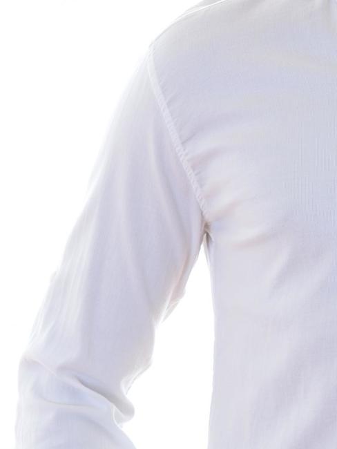 Мъжка бяла риза рипс