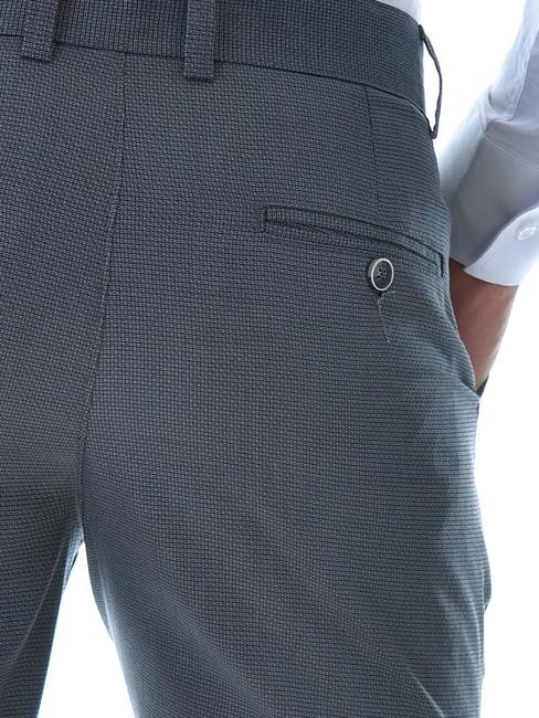 Мъжки структурен сив панталон