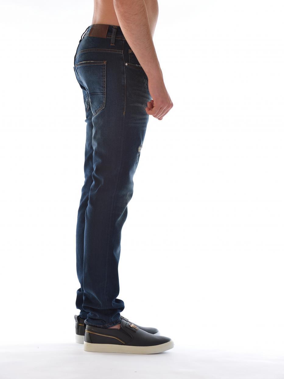 Мъжки тъмно сини дънки Pull and Bear D45 Мъжки тъмно сини дънки Pull and Bear D45