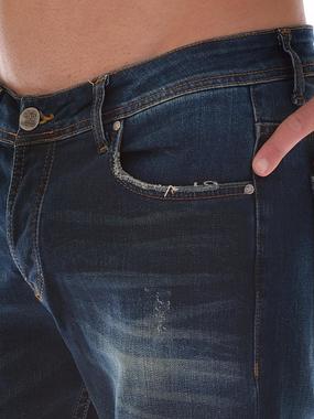 Мъжки тъмно сини дънки Pull and Bear D45 Мъжки тъмно сини дънки Pull and Bear D45