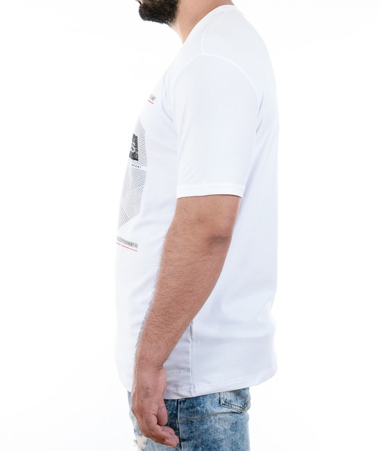 05 - Мъжка бяла тениска DANIEL JONES