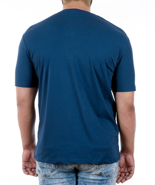 15 - Мъжка светло синя тениска надпис DANIEL