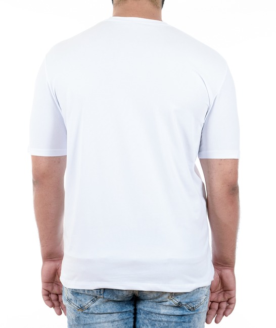 17 - Мъжка бяла тениска STRENGTH