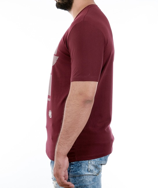 22 - Мъжка тениска цвят бордо R
