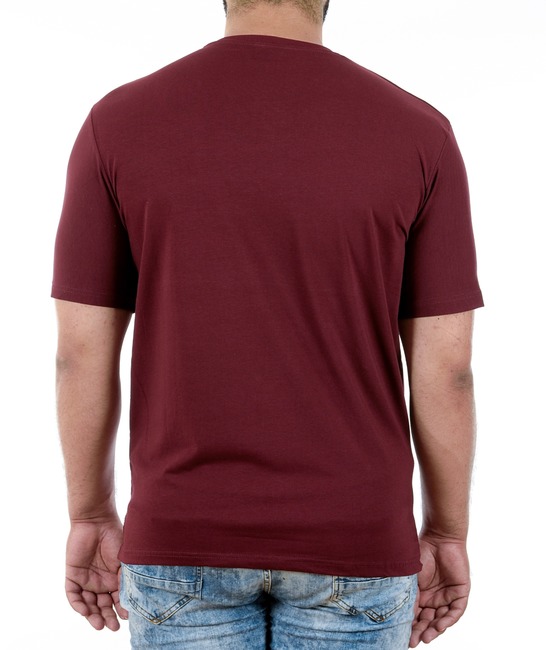 22 - Мъжка тениска цвят бордо R