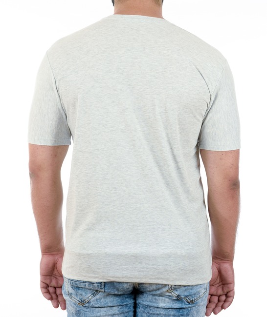 27 - Мъжка сива тениска на райрана буква