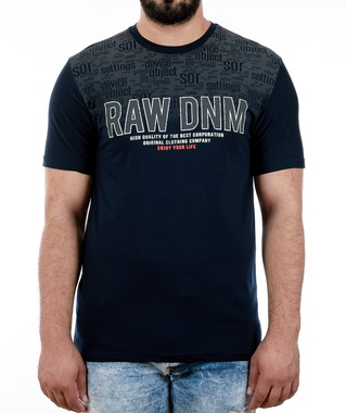 32 - Мъжка синя тениска RAW DNM 32 - Мъжка синя тениска RAW DNM