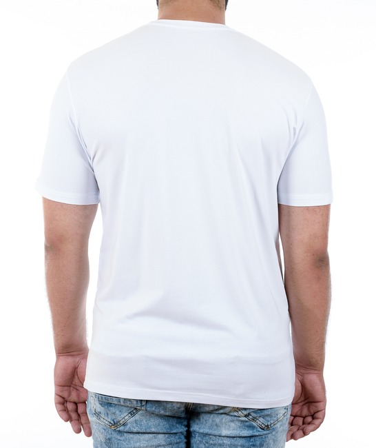 37 - Мъжка бяла тениска CORE ONE 989