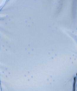 Мъжка синя риза на дискретни малки квадратчета