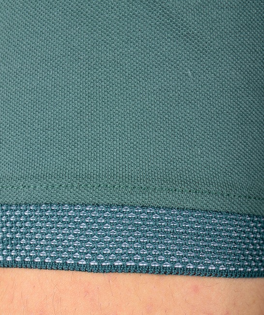 Мъжка зелена поло тениска тип Лакост