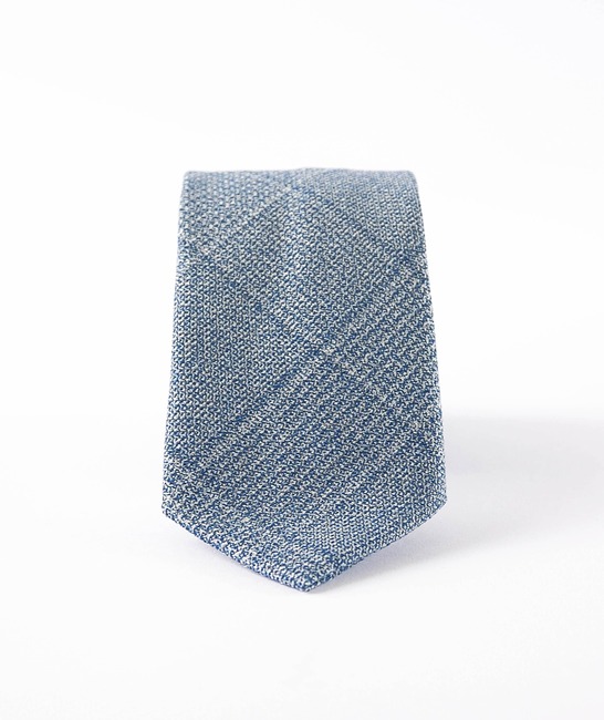 Мъжка светло синя каре вратовръзка