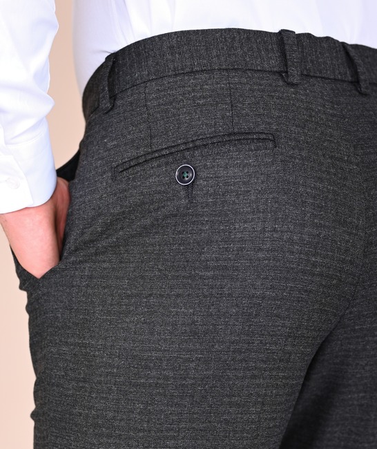 Черно кафяв мъжки панталон