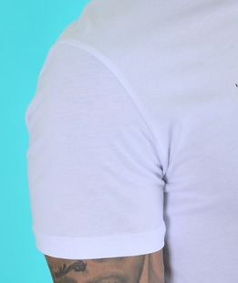 Тениска 3D First Step 88 бяла