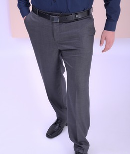 Мъжки официален структурен класически панталон
