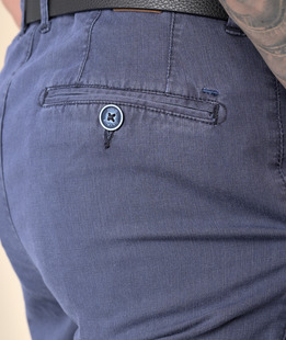 Мъжки панталон от варен памук