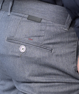 Мъжки сив панталон с 5 джоба