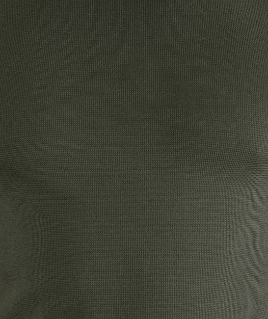 Изчистена тениска релефна зелен цвят