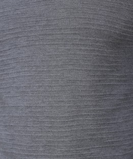 Мъжки сив плетен пуловер на 3D ленти