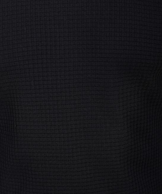 Елегантен мъжки черен пуловер на вафлички