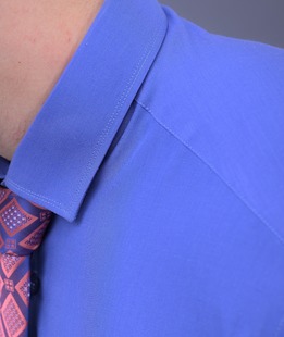 Мъжка стилна официална небесно синя риза