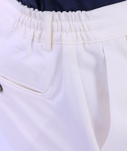 Елегантен мъжки панталон в бяло