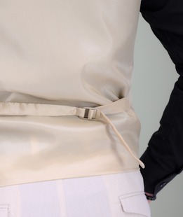 Стилен едноредов елек в цвят бежово мъжки