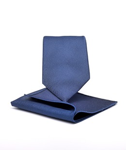 Elegance вратовръзка с бродерия зарче и кърпичка