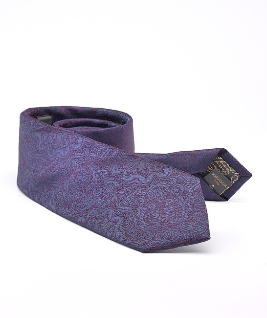 Elegance вратовръзка с цветни орнаменти и кърпичка