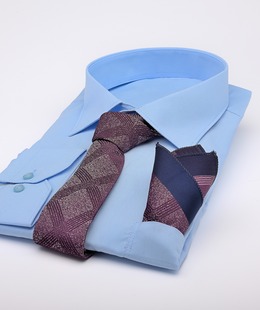 Мъжка лилава стилна вратовръзка на ромбоиди