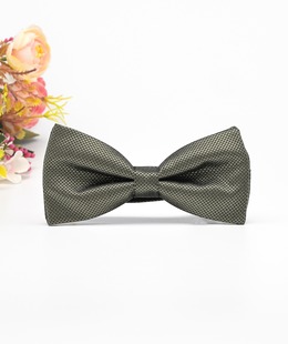 Ръчно изработена зелена мъжка папионка