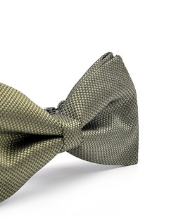 Ръчно изработена зелена мъжка папионка