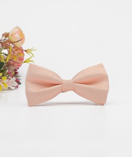 Двупластова мъжка папионка в цвят пъпеш