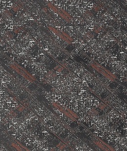 Мъжка кафява папионка с бежово в комплект