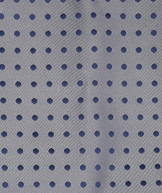 Папионка в сиво на сини точки в сет мъжка