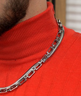 Елегантно стилно еластично поло в оранжево