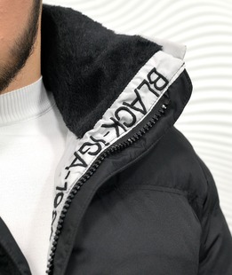 Шушляково зимно яке с вътрешна яка от каракул