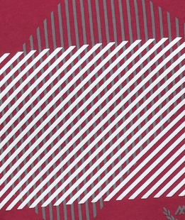 Страхотна мъжка тениска в бордо с апликация от ленти