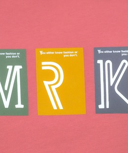 Мъжка модерна Slim Fit тениска в цвят сьомга