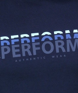 Страхотна мъжка тренди тениска в тъмно синьо