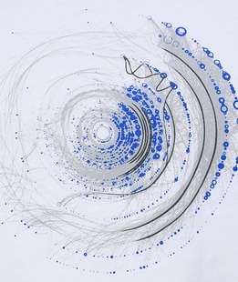 Актуална фланелка с къс ръкав в бяло мъжка