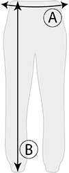 Мъжки кариран сив панталон